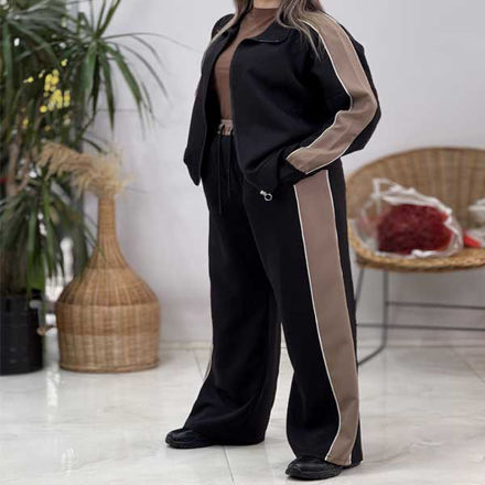 تصویر  سویشرت و شلوار 2رنگ