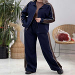 تصویر  سویشرت و شلوار 2رنگ