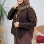 تصویر  شومیز پایین هلالی