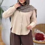 تصویر  شومیز پایین هلالی