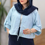 تصویر  شومیز لینن پایین گتر