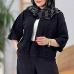 تصویر  شومیز لینن پایین گتر