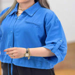 تصویر  شومیز لینن پایین گتر