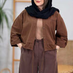 تصویر  شومیز لینن پایین گتر