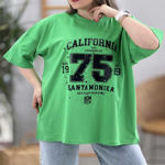 تصویر  تیشرت لانگ چاپ 75