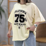 تصویر  تیشرت لانگ چاپ 75