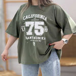 تصویر  تیشرت لانگ چاپ 75