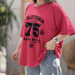 تصویر  تیشرت لانگ چاپ 75