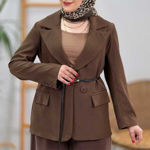 تصویر  کت بزیاق جیب نما