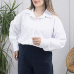 تصویر  شومیز بیسیک سفید