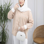 تصویر  شومیز داکرون راه راه