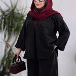 تصویر  شومیز شانتون پاگن دار
