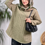 تصویر  شومیز شانتون یقه کوبایی