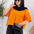 تصویر  شومیز لینن باکسی