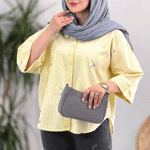 تصویر  شومیز لینن miu miu