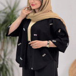 تصویر  شومیز لینن miu miu