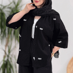 تصویر  شومیز لینن miu miu