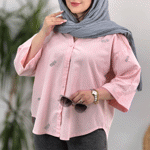 تصویر  شومیز لینن miu miu