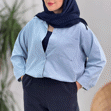 تصویر  شومیز سیلک 8 دکمه