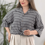 تصویر  شومیز کوک دوزی گره ای