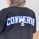 تصویر  تیشرت طرح converse