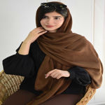 تصویر  شال پلیسه دور دانتل